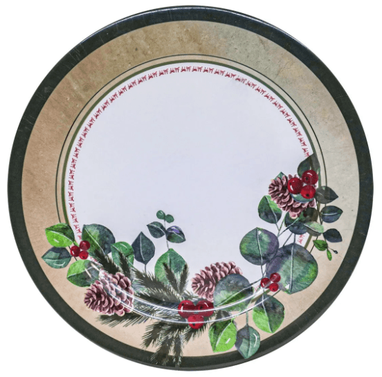 Prato Bolo Natal 35cm - Yangzi