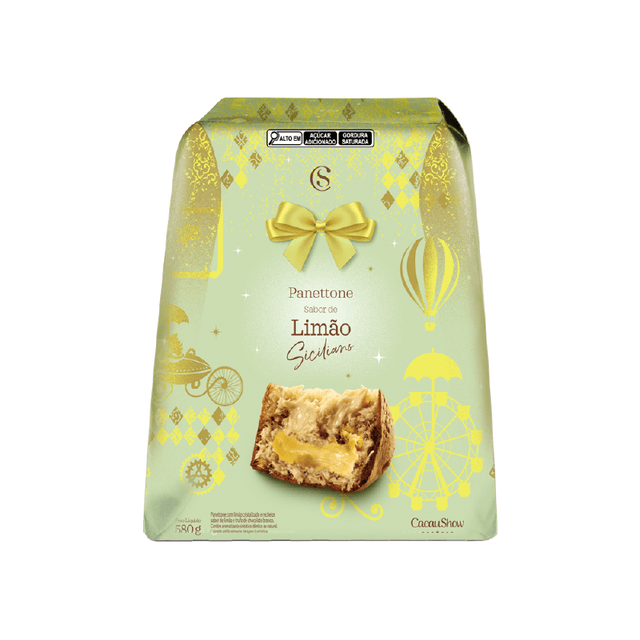 Panetone de Limão Siciliano 580g
