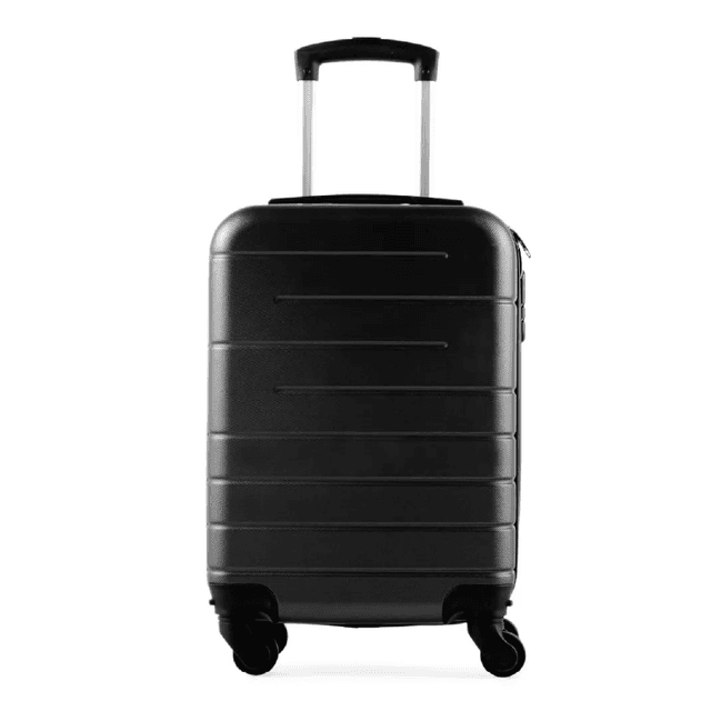 Mala de Bordo 8Kg ABS 4 Rodas Downtown Preta