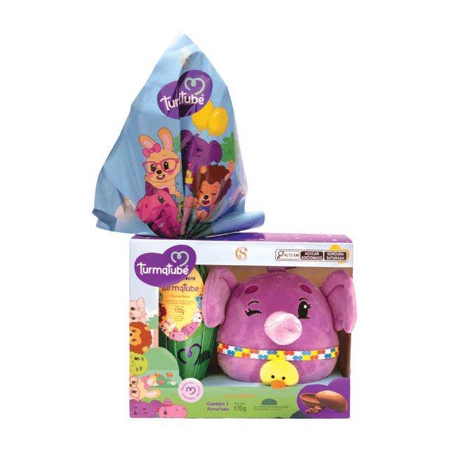 Ovo de Páscoa ao Leite Almofada TurmaTube 170g