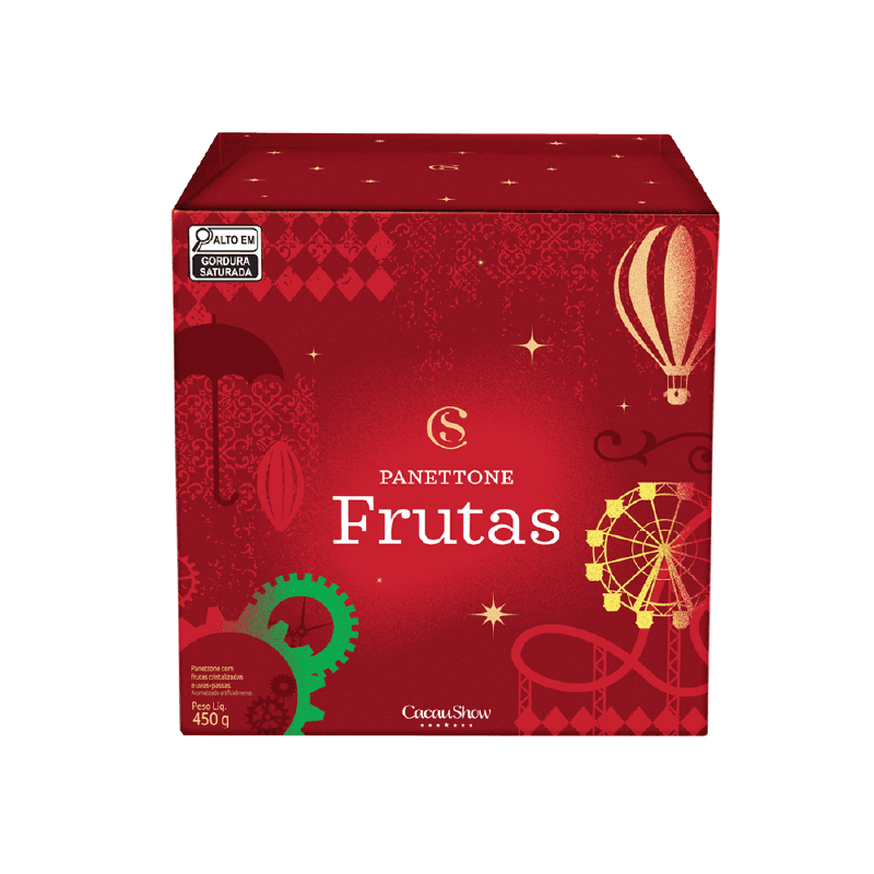 Panetone de Frutas 450g