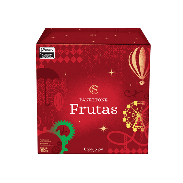 Panetone de Frutas 450g