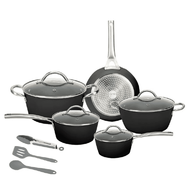 Jogo de Panelas Prime 8 Peças com Acessórios Black - Neuhaus