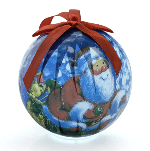 Bola de Natal com Led Noel 8cm Colorida - Snowland