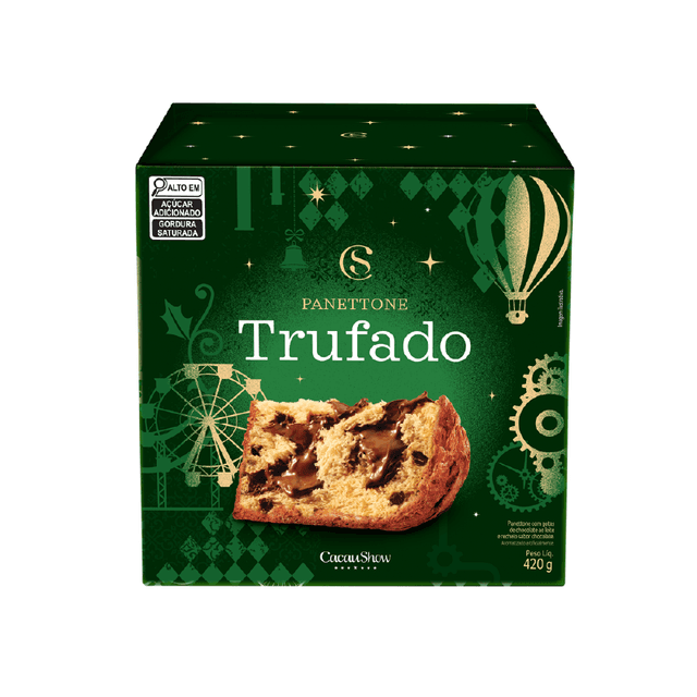 Panetone de Chocolate ao Leite 420g