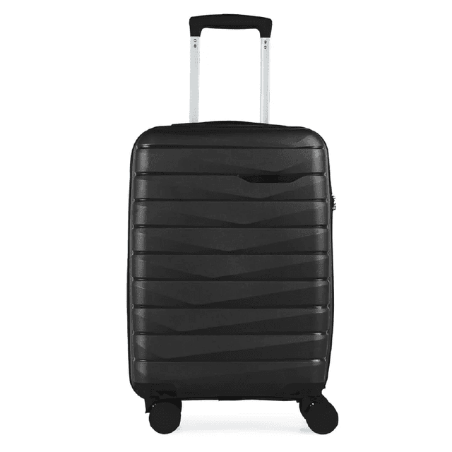 Mala de Bordo 10 kg Polipropileno 4 Rodas Route Preta