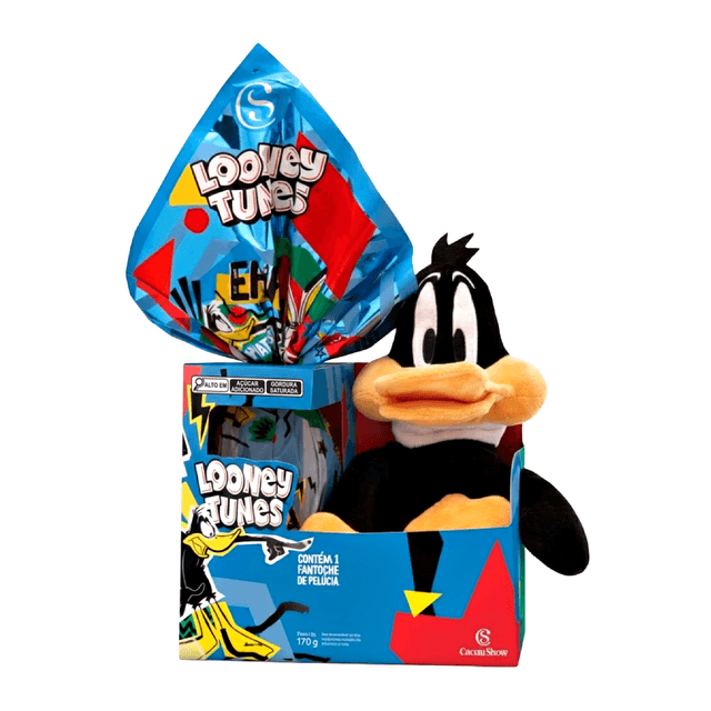 Ovo de Páscoa ao Leite Fantoche Patolino Looney Tunes 170g
