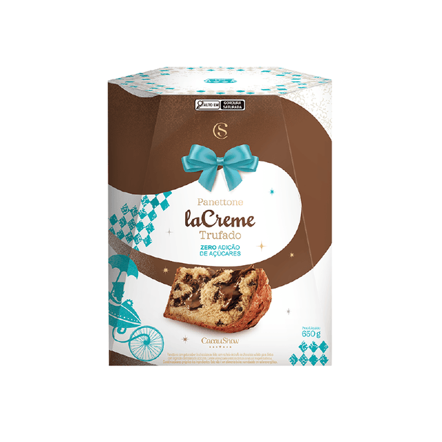 Panetone laCreme Zero Adição de Açúcar 650g