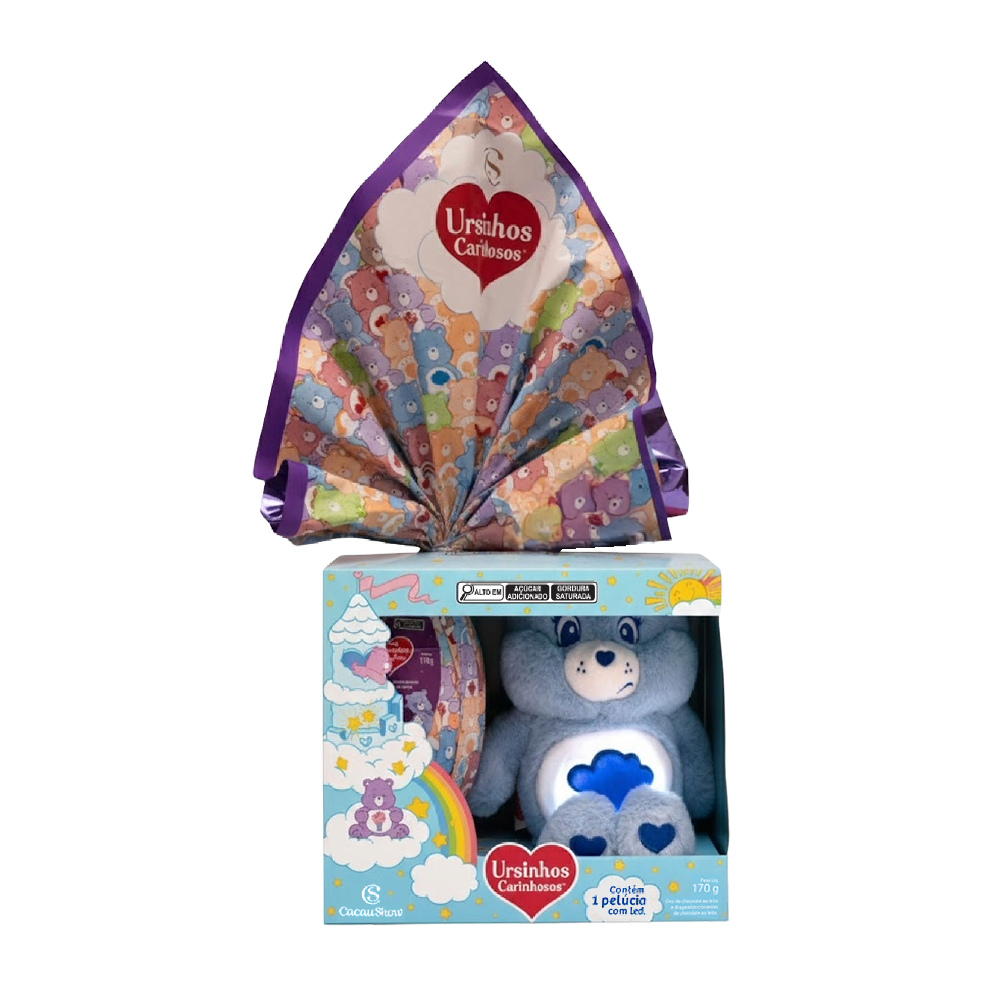 Ovo de Páscoa ao Leite Pelúcia Zangadinho 