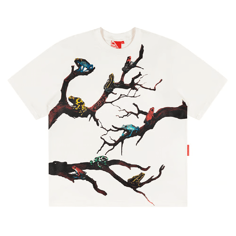 Camiseta Mad Enlatados Anfibios Off White