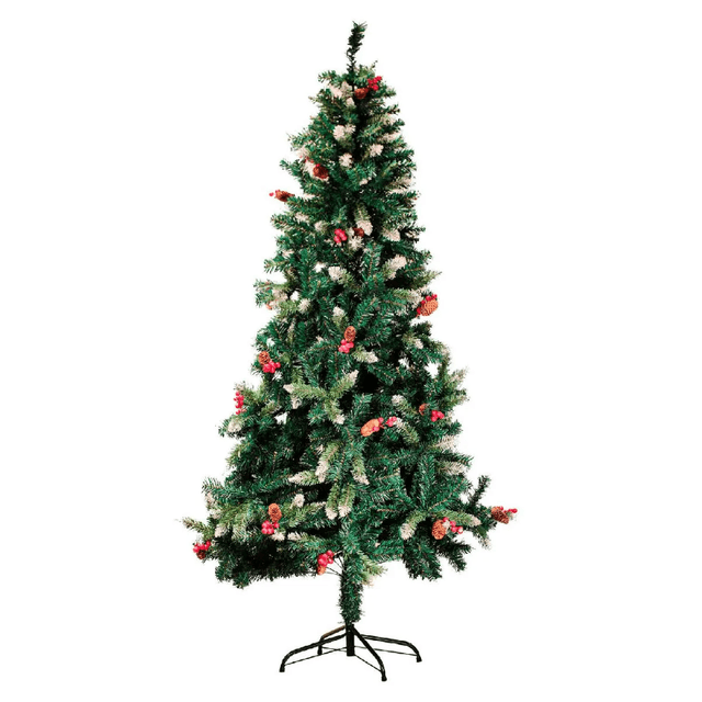 Árvore de Natal Alpina Decorada 1,80m