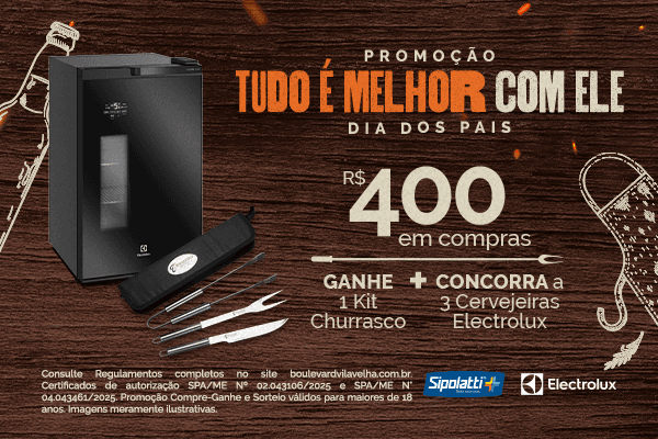 Tudo é melhor com ele