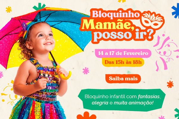 Bloquinho: Mamãe, Posso Ir?